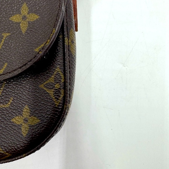 Auth Louis Vuitton Brown Monogram LV Saint Cloud Crossbody Bag PM Vintage - Picture 9 of 16